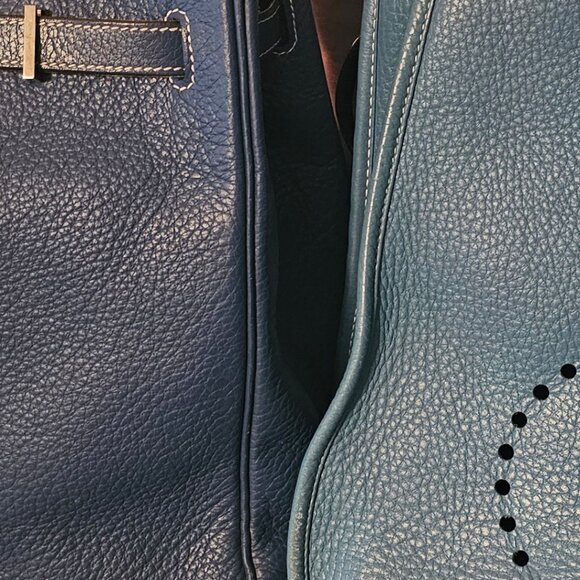 Hermes Birkin 40 Blue Palladium hardware - Picture 16 of 16